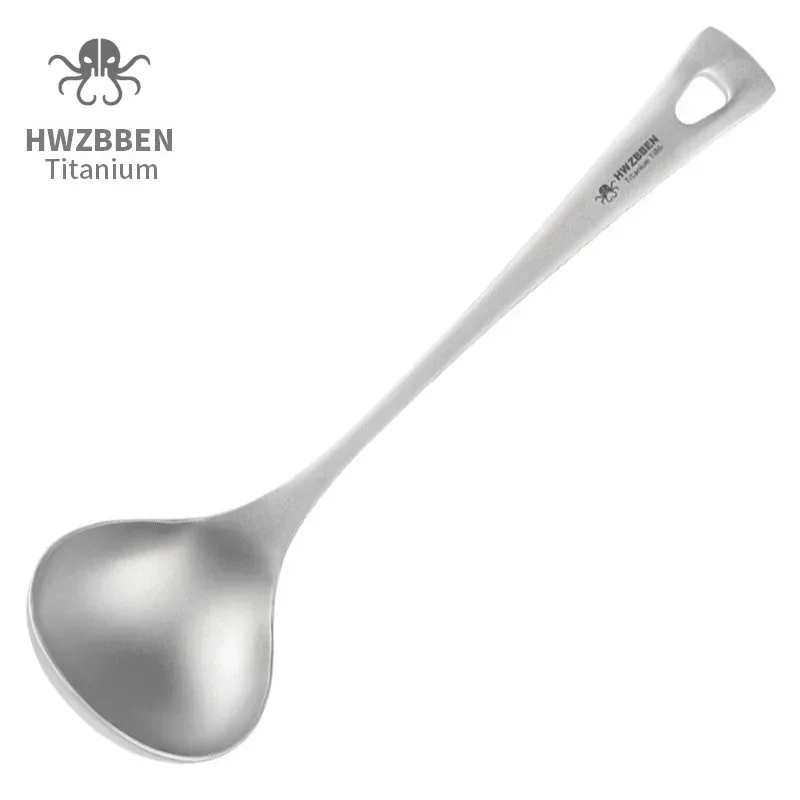 Camping Hiking Cooking - Hwzbben Outdoor Titan Suppen löffel mit