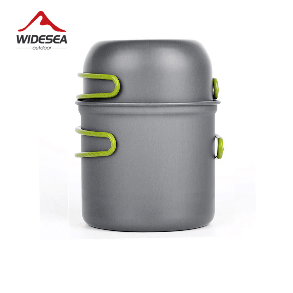 Camping Cooking Hot Plate - Widesea Camping Kochutensilien Outdoor Geschirr Topf
