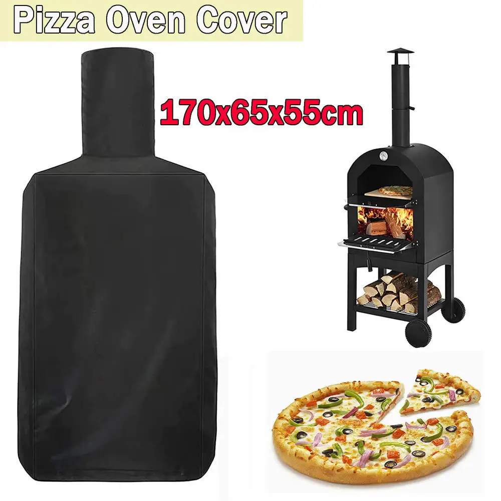 Camping Cooking Ovens - Pizzaofen-Abdeckung Wasserdicht 210D Oxford-Gewebe Tragbare Outdoor-Grill-Ofen-Schutzabdeckung