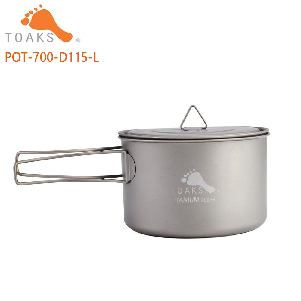 Camping Cooking Griddle - Toaks reines Titan Camping Kochgeschirr Outdoor-Töpfe,
