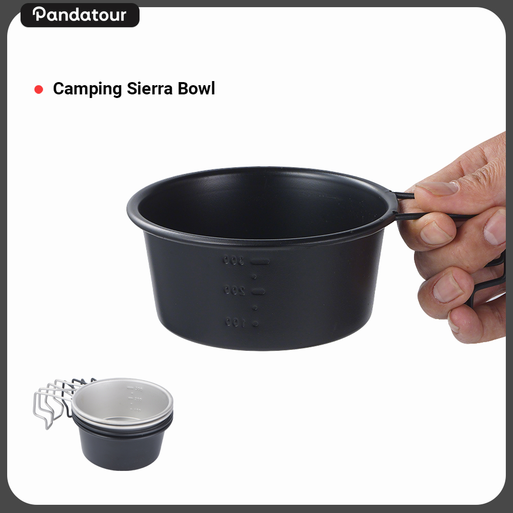 Camping Hiking Cooking - Pandatour Outdoor Camping Sierra Schüssel mit