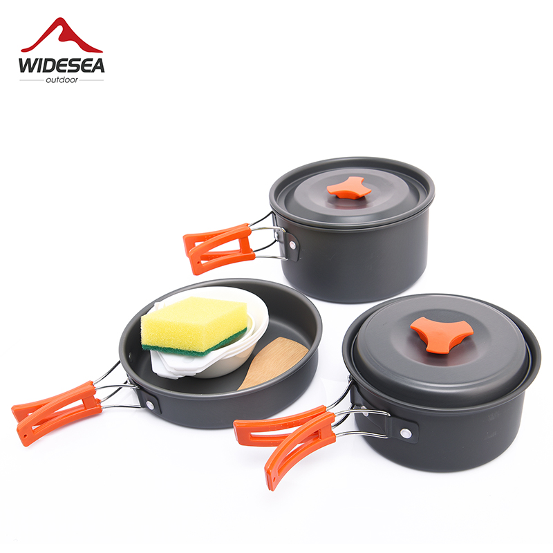 Camping Cooking And Eating Set - Widesea Camping Outdoor Kochgeschirr Set Geschirr