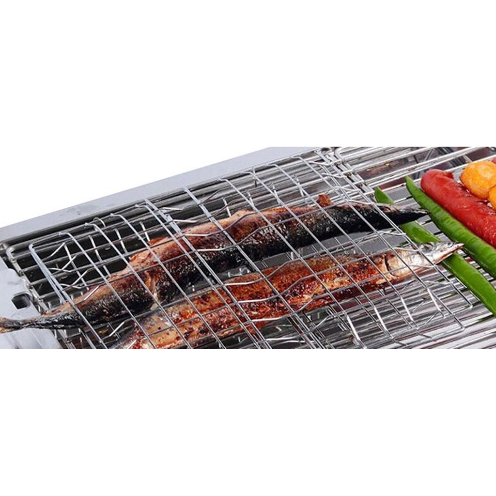 Camping Cooking Accessories Set - Hochwertiger BBQ-Korb Grillzubehör Drahtnetz-Werkzeug für Outdoor-Kochen