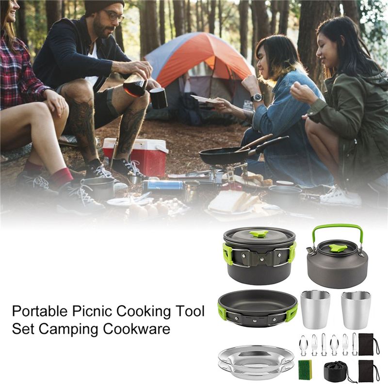 【KÄUFER】Camping-Kochgeschirr,  – Camping Cooking Accessories Set Bewertung und Preis