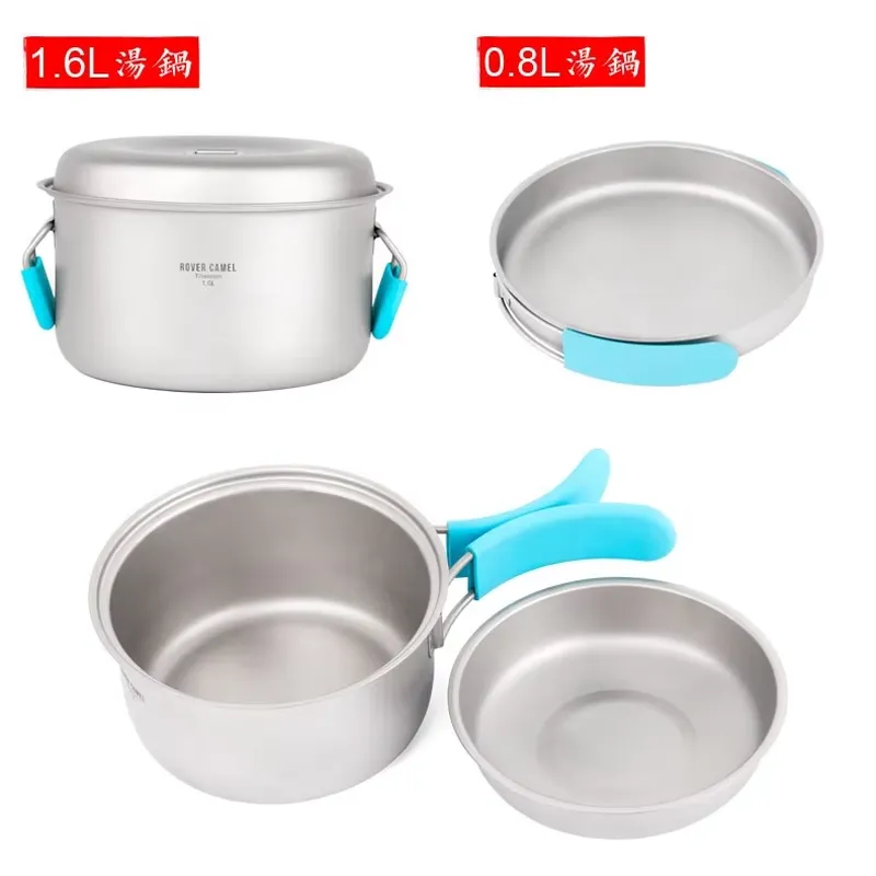 Reines Titan-Topfset für Campi – Camping Cooking Accessories Set Bewertung und Preis