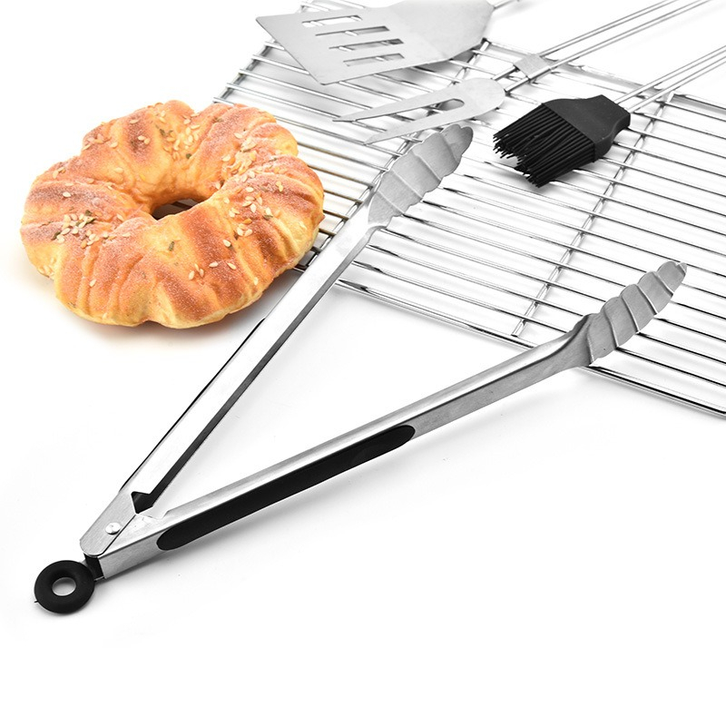 4-teiliges BBQ-Werkzeugset Gri – Camping Cooking Accessories Set Bewertung und Preis