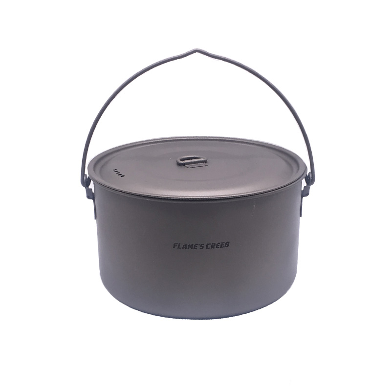 FLAME'S CREED 1100 ml 1950 ml  – Camping Cooking Frying Pan Bewertung und Preis