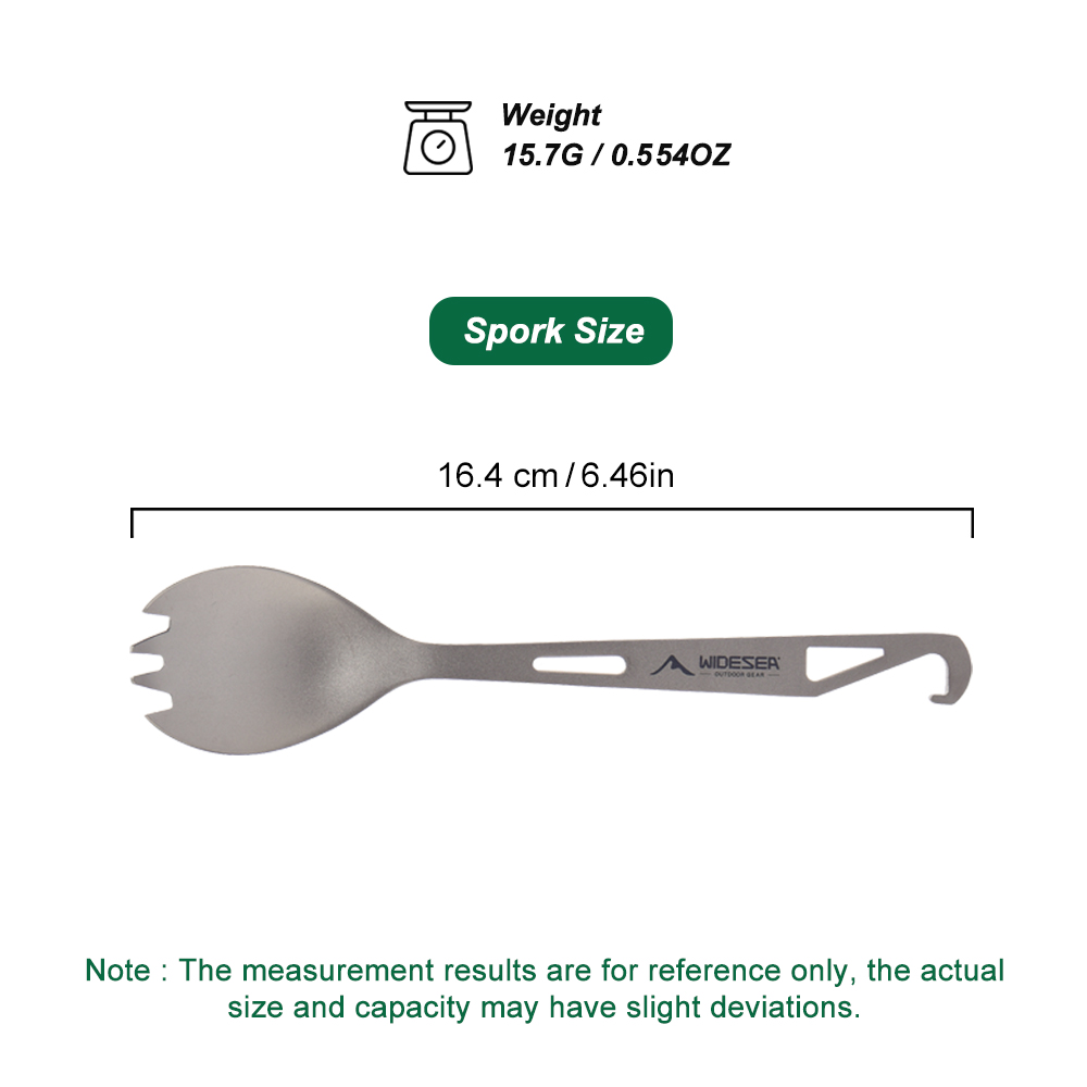Widesea Camping-Kochset, Spork – Camping Cooking Trangia Bewertung und Preis
