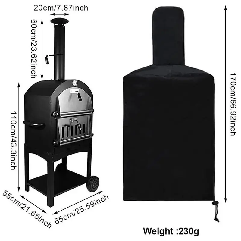 Pizzaofen-Abdeckung Wasserdich – Camping Cooking Ovens Bewertung und Preis