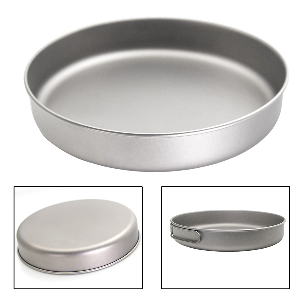 Ultraleichte Pure Ti Bratpfann – Camping Hiking Cooking Bewertung und Preis