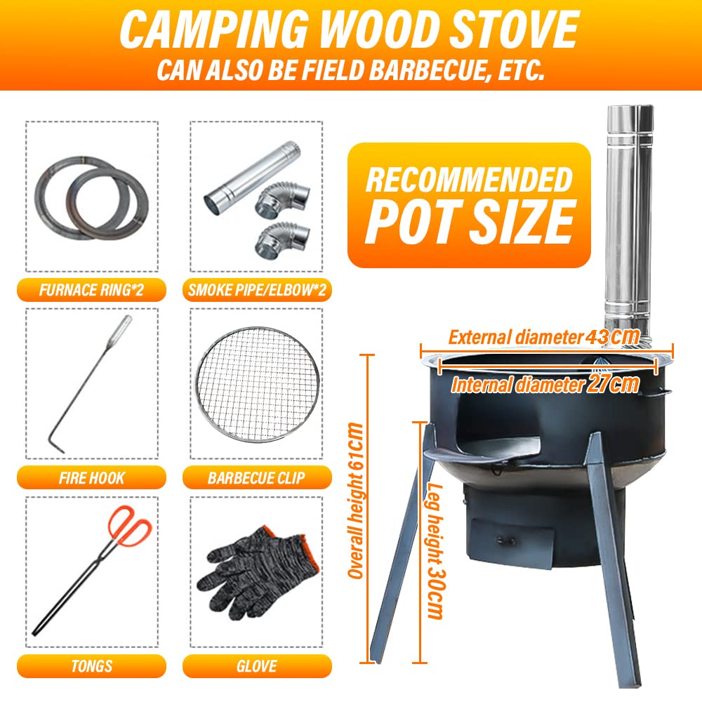 43cm tragbarer abnehmbarer Out – Camping Cooking Hot Plate Bewertung und Preis