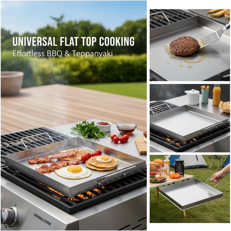 Universelle Flachgrillplatte 1 – Camping Cooking Griddle Bewertung und Preis