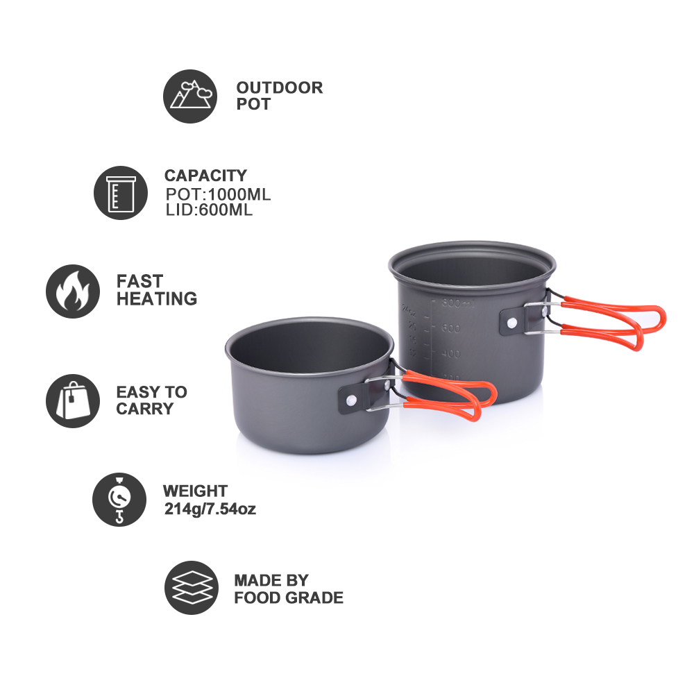 Widesea camping geschirr koche – Camping Cooking And Eating Set Bewertung und Preis