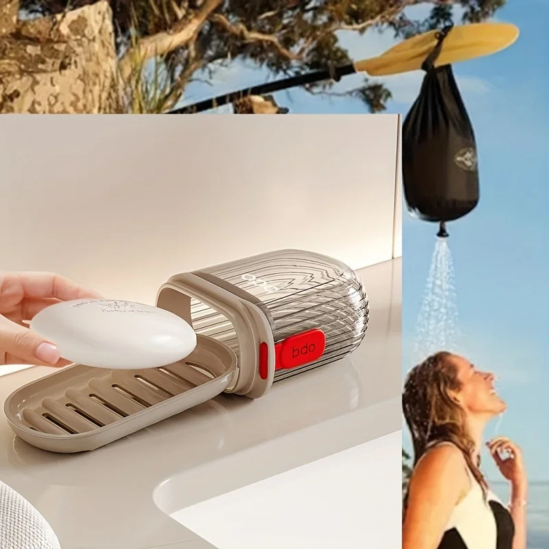 Tragbare Seifen kiste Reise au – Camping Cooking Utensil Holder Bewertung und Preis