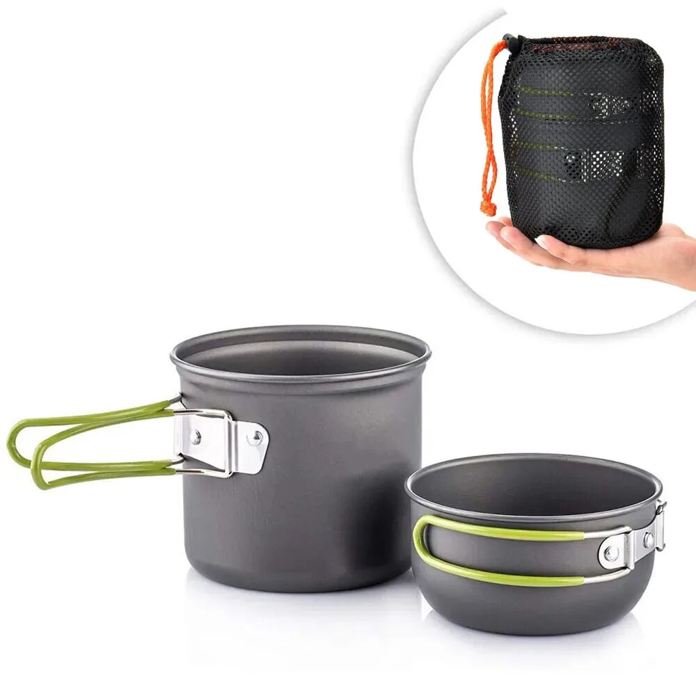 Camping-Kochgeschirr, Mess-Set – Camping Cooking Mess Kit Bewertung und Preis