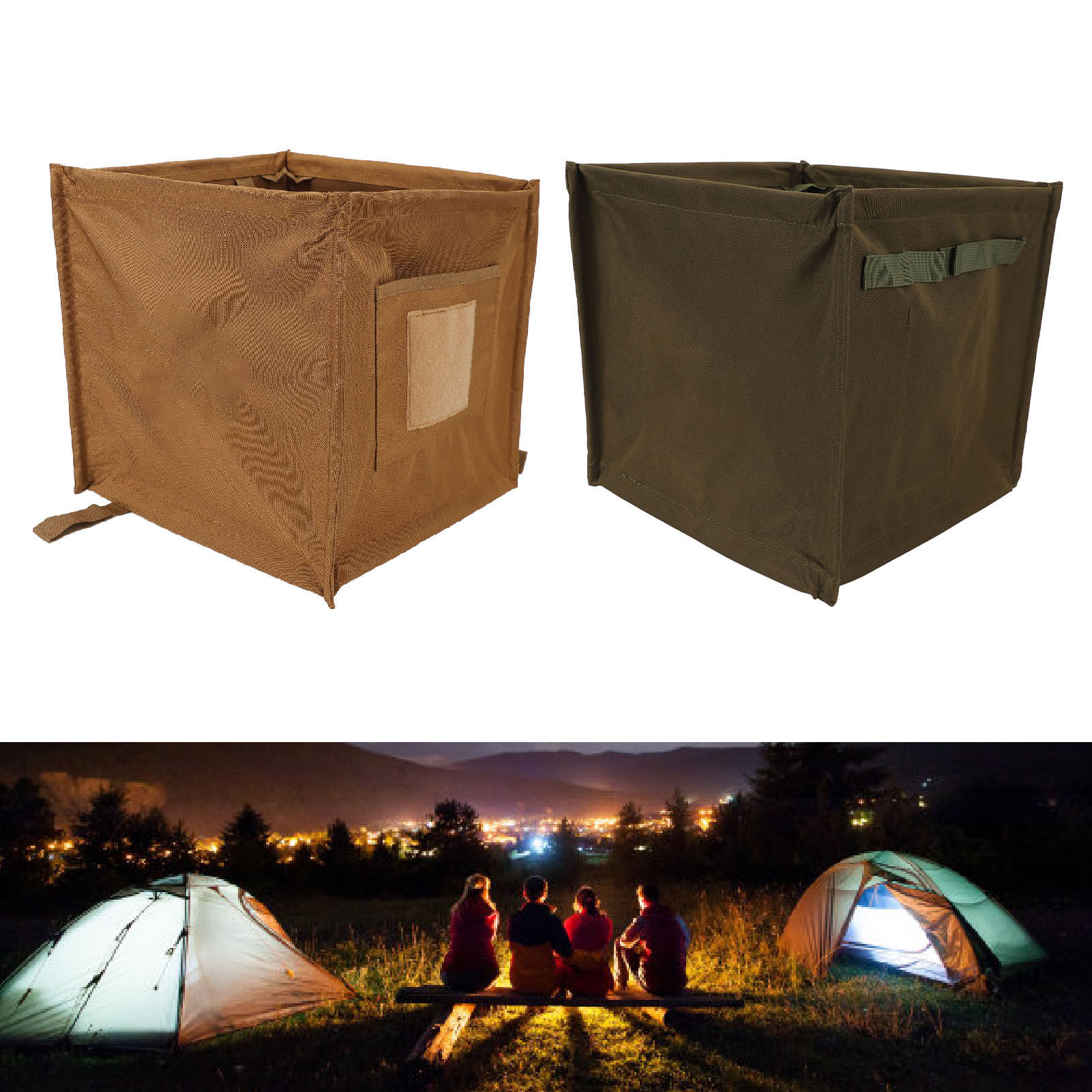 Faltbarer Mülleimer für den Au – Camping Cooking Organizer Bewertung und Preis