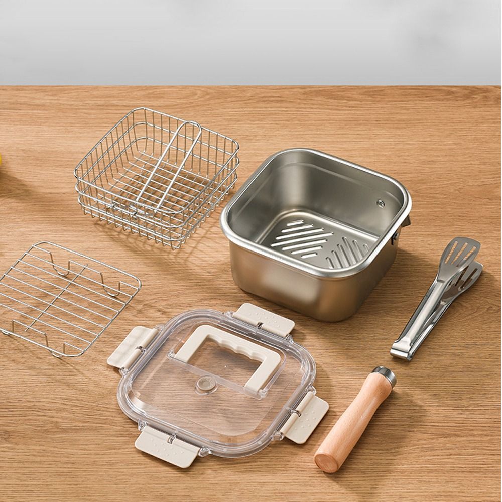 Tragbare Bratpfanne aus Edelst – Camping Cooking Frying Pan Bewertung und Preis