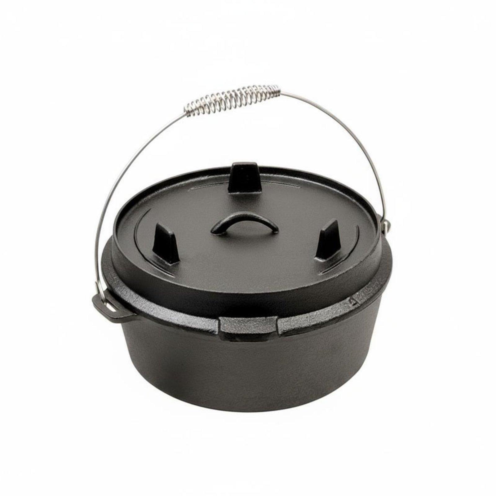 Unbeschichteter Gusseisen-Dutc – Camp Dutch Oven Cast Bewertung und Preis