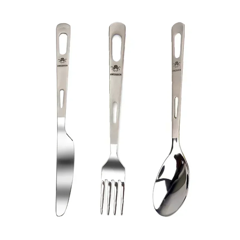 Hwzbben Titan Gabel Löffel Mes – Camping Cooking Cutlery Set Bewertung und Preis