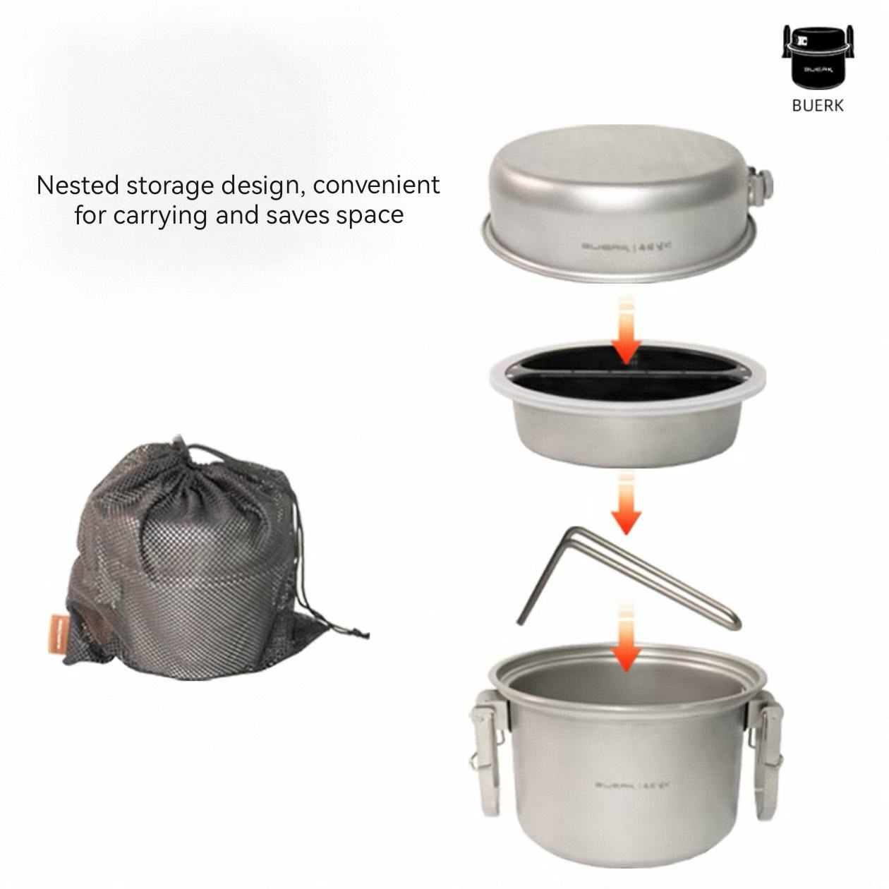 Outdoor-Camping-Mikrodruck-Koc – Camping Cooking Frying Pan Bewertung und Preis