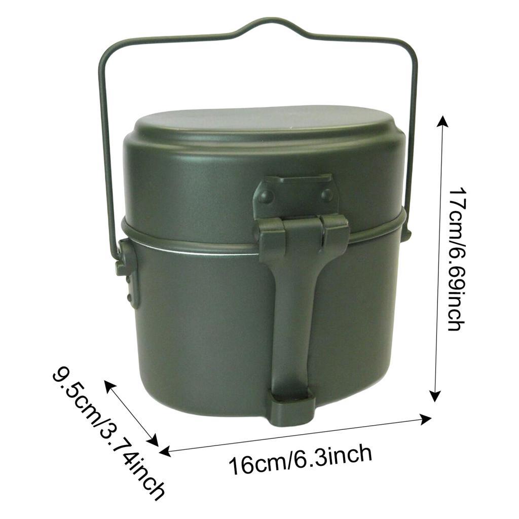 Outdoor-Kochtopf-Set Aluminium – Camping Cooking Mess Kit Bewertung und Preis