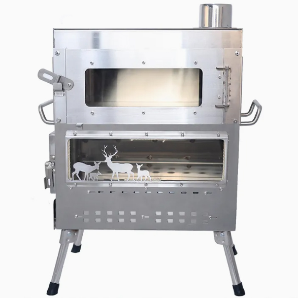 Premium Edelstahl Holzofen Cam – Camping Cooking Ovens Bewertung und Preis