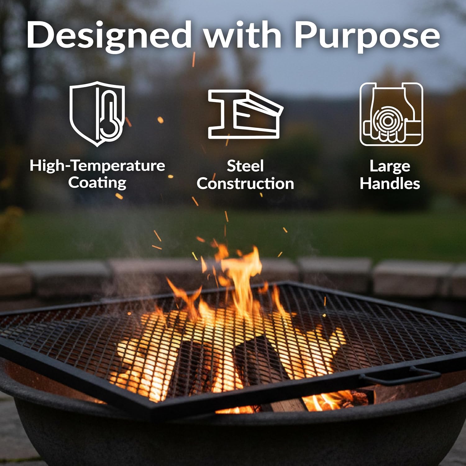 40 Zoll quadratischer, robuste – Campfire Cooking Bewertung und Preis