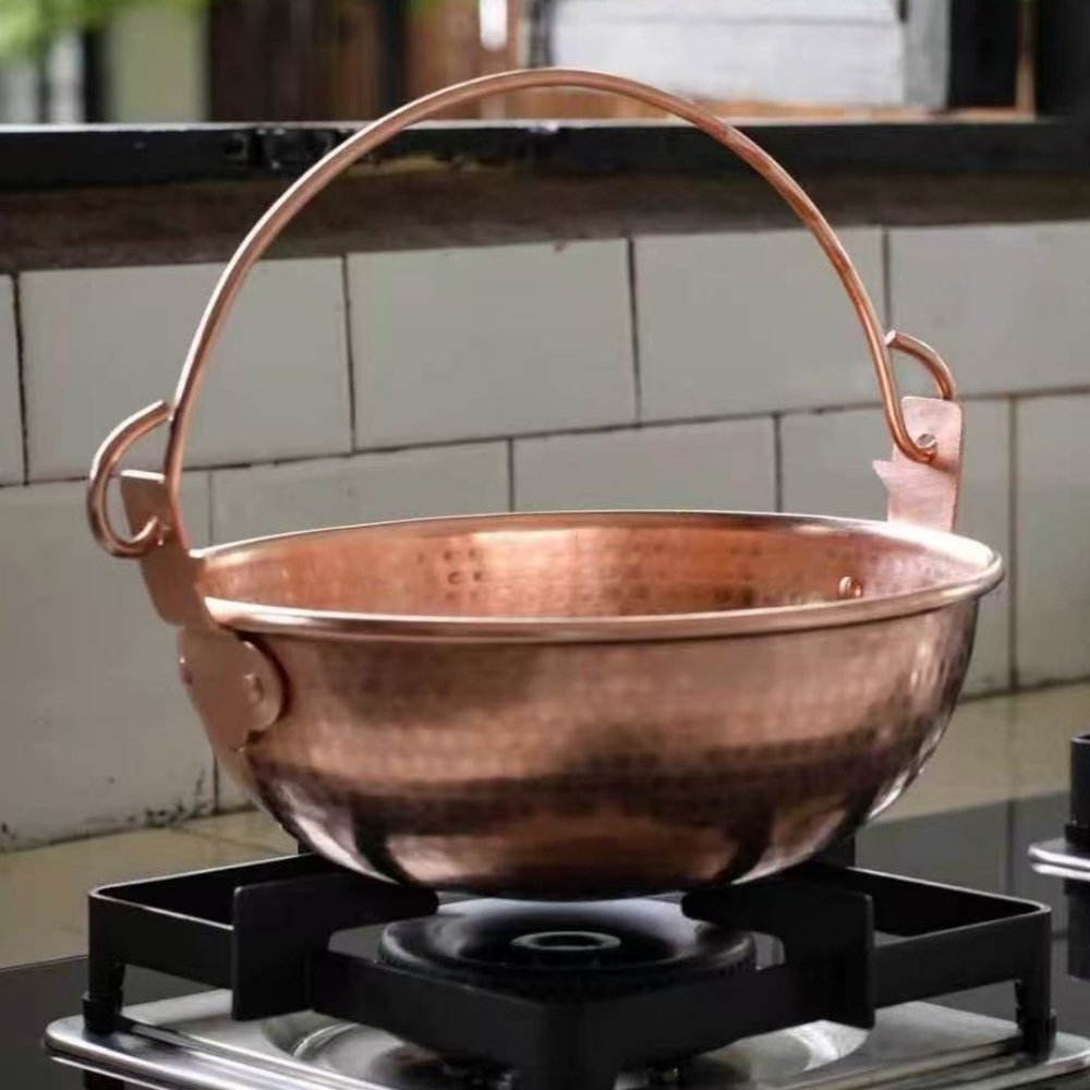 Vintage Kupfer Hängetopf, Outd – Camping Cooking Pot Bewertung und Preis