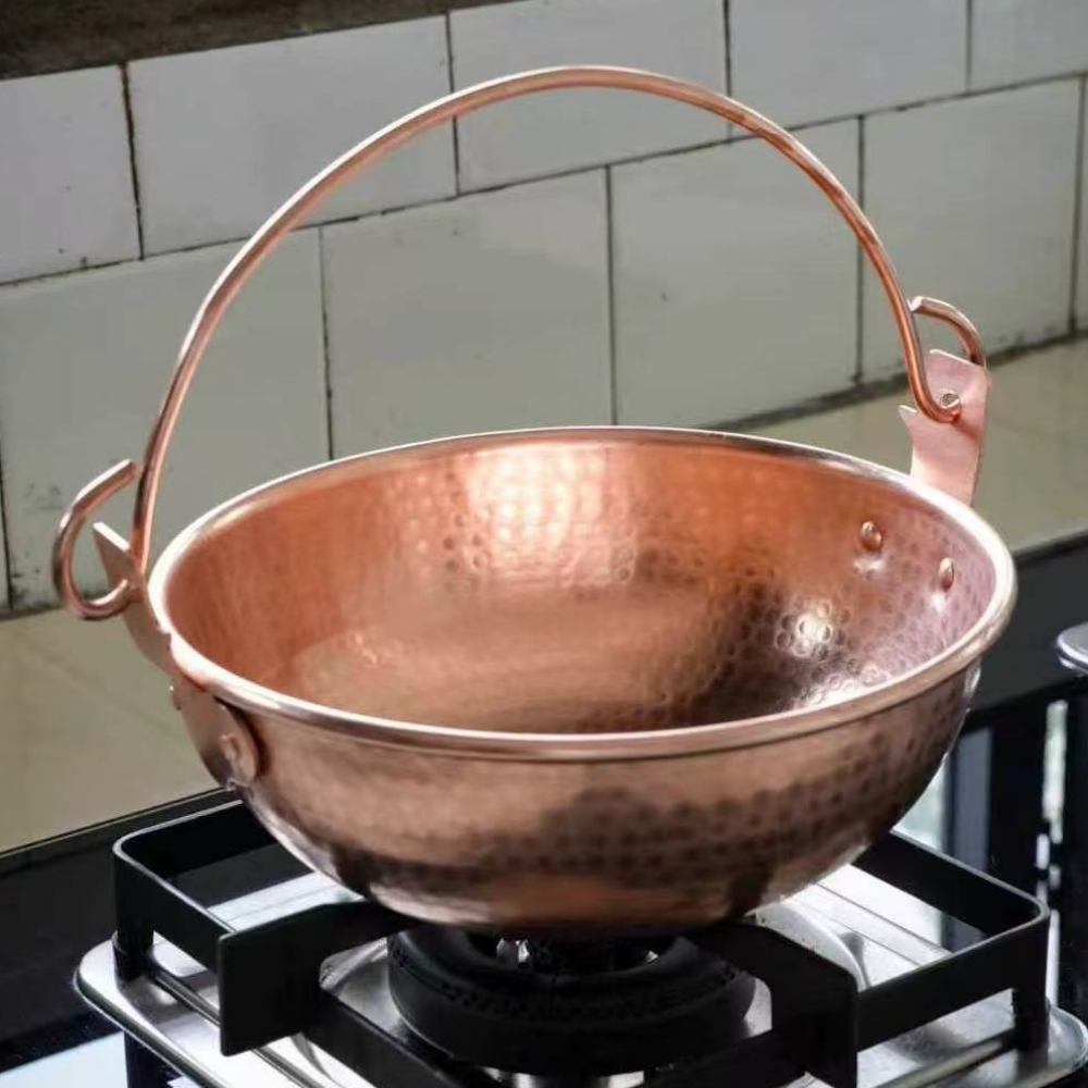 Vintage Kupfer Hängetopf, Outd – Camping Cooking Pot Bewertung und Preis