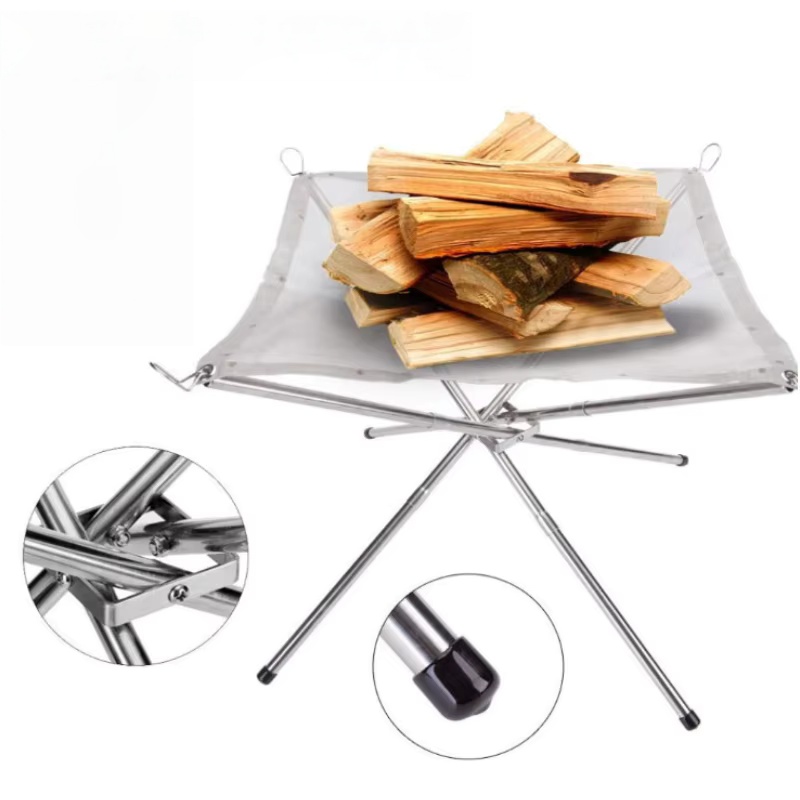 Tragbarer Outdoor-Grillrost fü – Camping Cooking Griddle Bewertung und Preis
