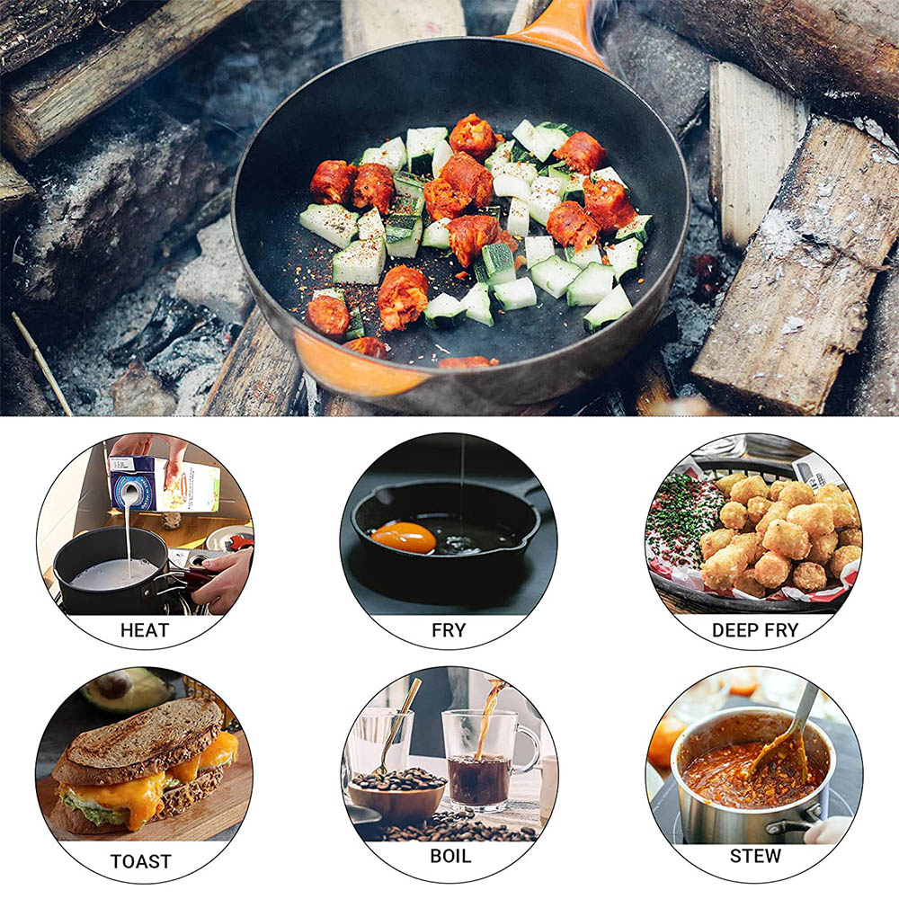 Kochen im Freien 3-4 Personen  – Camping Cooking Frying Pan Bewertung und Preis