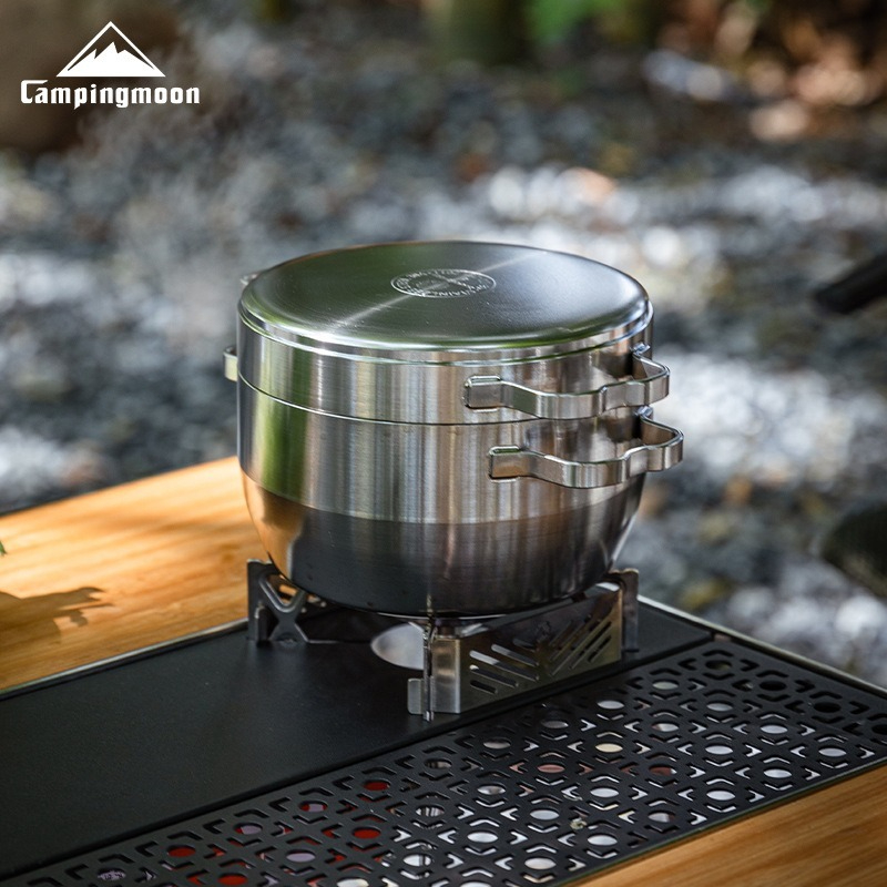 DO-25 verdickter Edelstahl-Hän – Camping Cooking Frying Pan Bewertung und Preis
