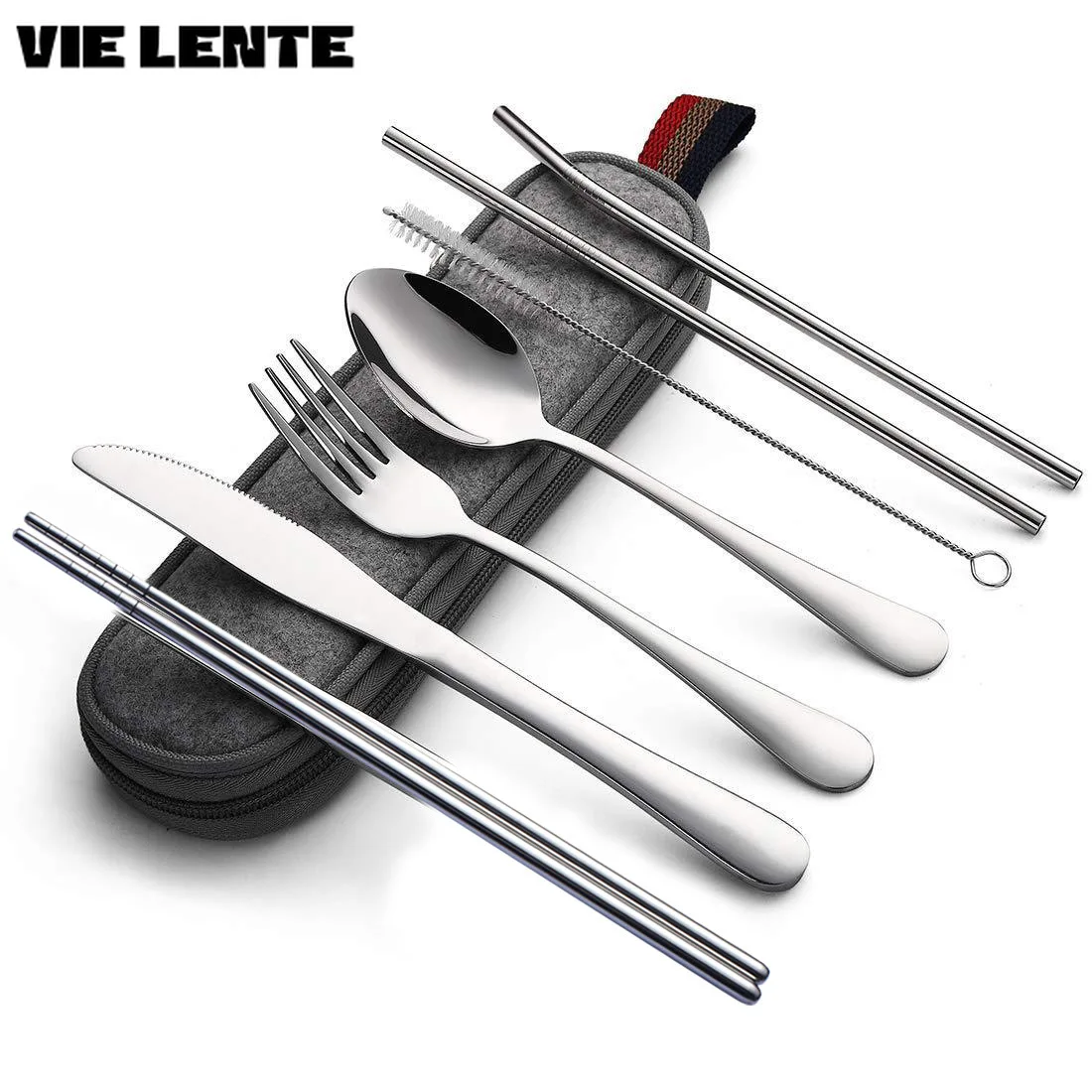 8 Teile/satz Geschirr Wiederve – Camping Cooking Cutlery Set Bewertung und Preis