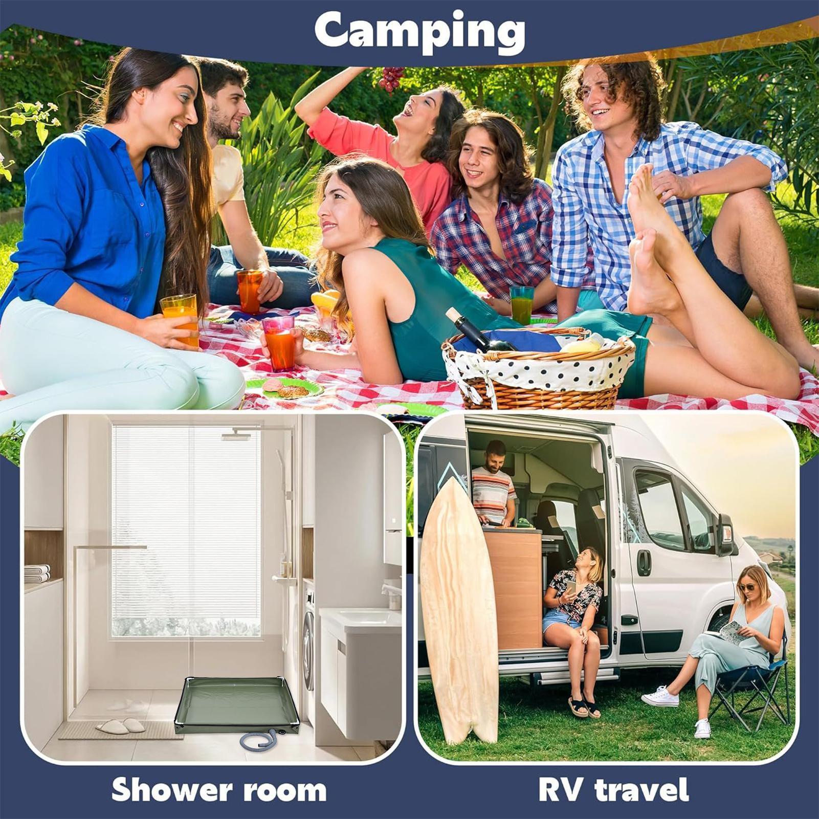 Camping-Duschzelt-Bodenwanne,  – Camping Cooking Griddle Bewertung und Preis