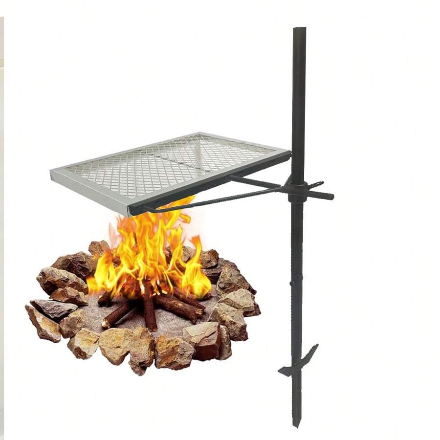 360 °   Verstellbarer, drehbar – Campfire Cooking Bewertung und Preis