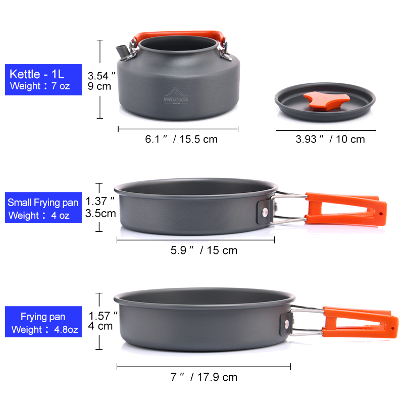 Widesea Camping Outdoor Kochge – Camping Cooking And Eating Set Bewertung und Preis