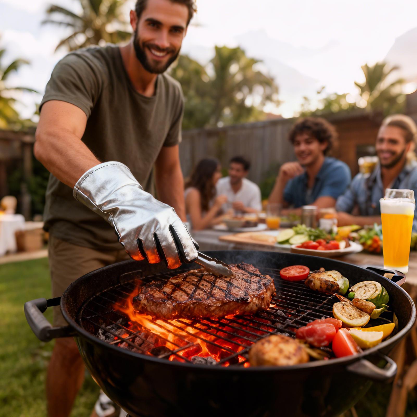 Grillhandschuhe, isoliert, ver – Camping Cooking Ovens Bewertung und Preis