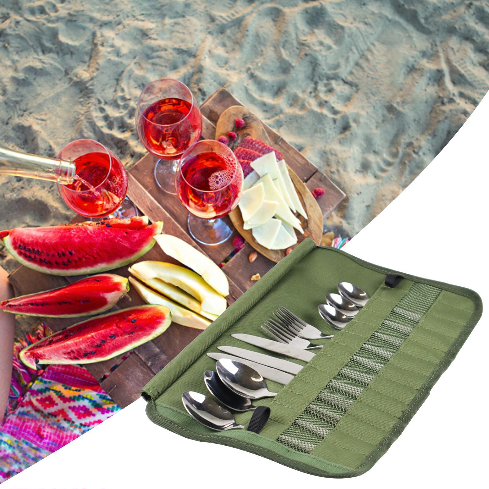 Camping-Bestecktasche, Camping – Camping Cooking Utensil Holder Bewertung und Preis
