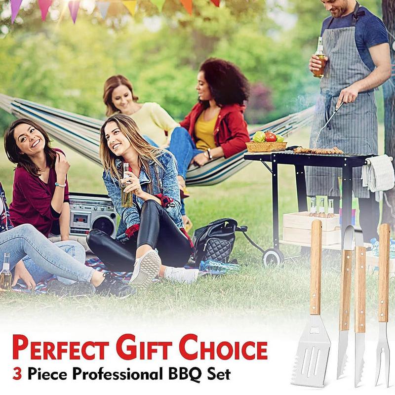 3 stücke BBQ Utensilien BBQ Gr – Camping Cooking Accessories Set Bewertung und Preis