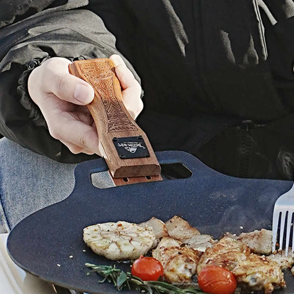 1 Stück Outdoor-Grillpfannengr – Camping Cooking Set Detachable Handle Bewertung und Preis