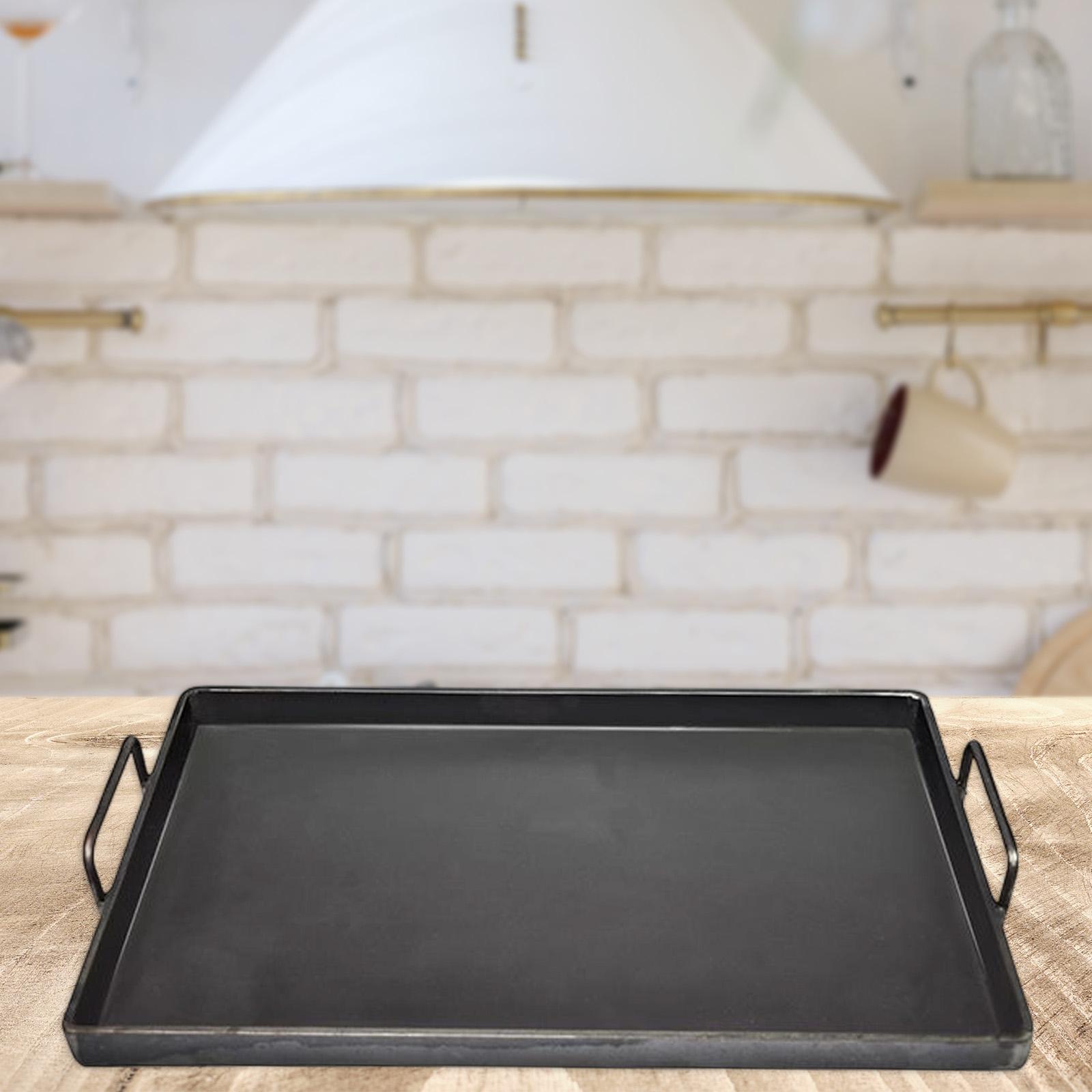 1 Stück Gusseisen-Grillplatte  – Camping Cooking Frying Pan Bewertung und Preis