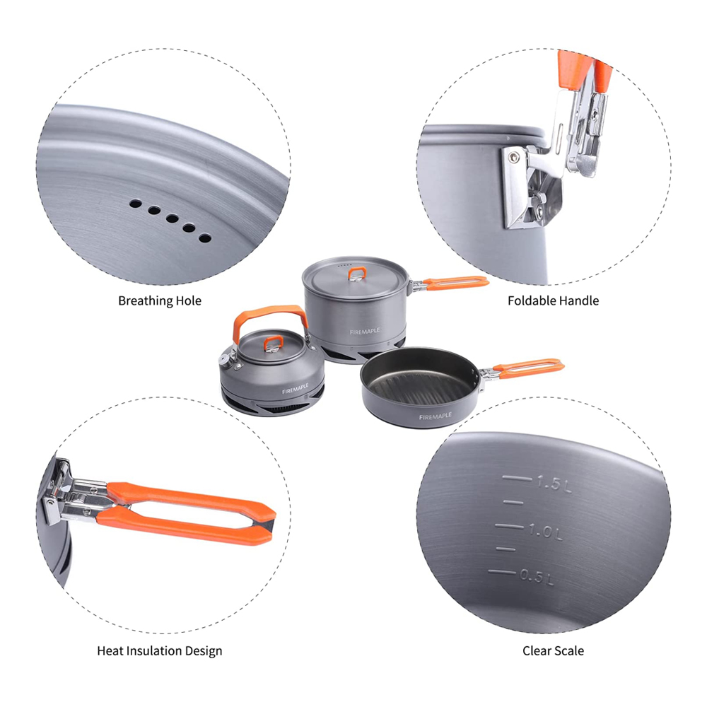 Fire Maple Camping Kochgeschir – Campfire Cooking Bewertung und Preis