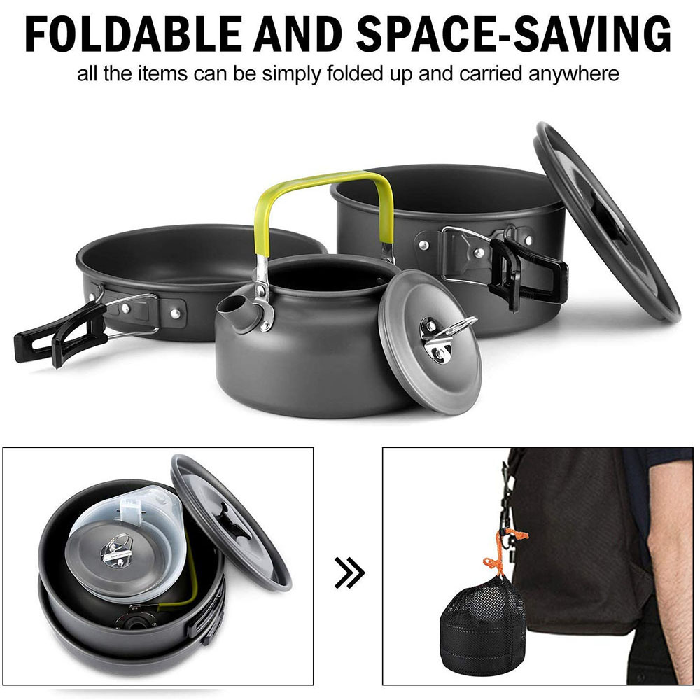 Outdoor-Camping-Kochgeschirr-S – Camping Cooking Pot Bewertung und Preis