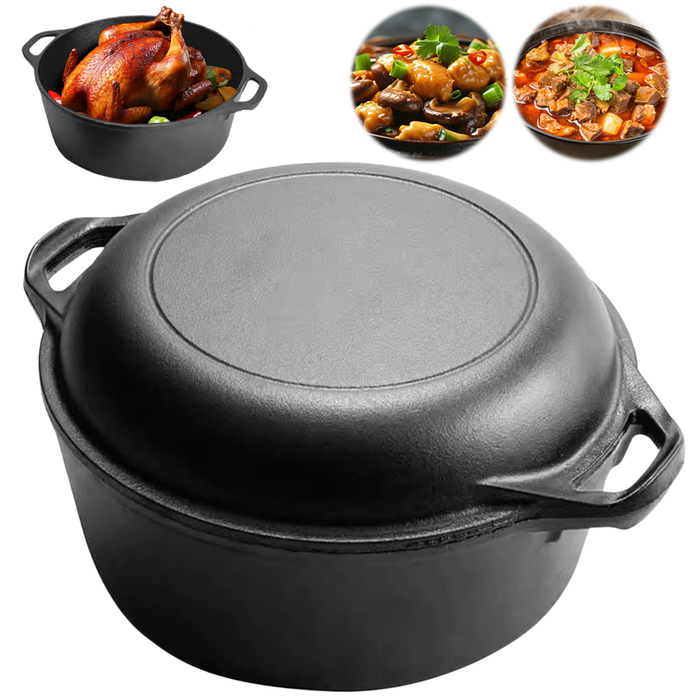 2-in-1-Dutch-Ofen aus Gusseise – Camp Dutch Oven Cast Bewertung und Preis