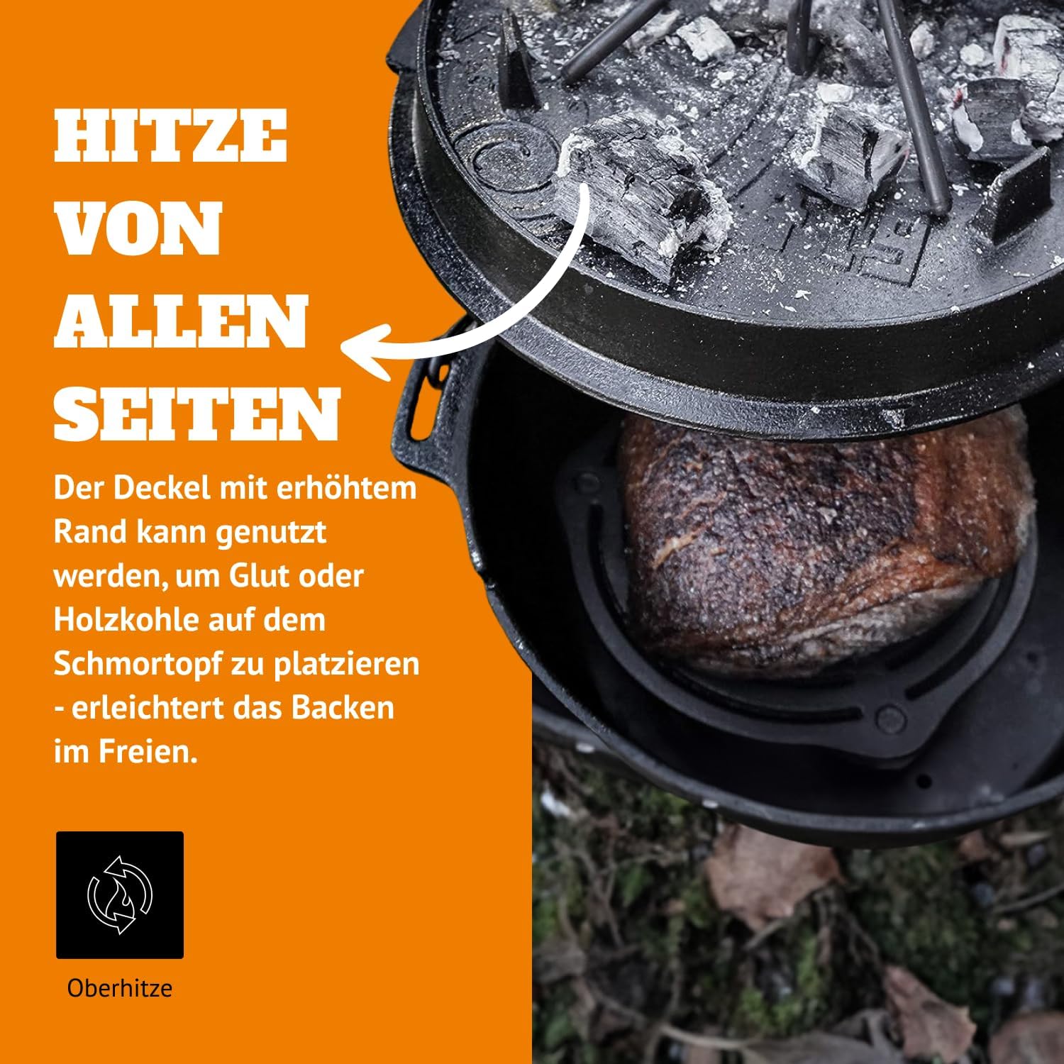 Vorbehandelter Gusseisen-Dutch – Campfire Cooking Bewertung und Preis